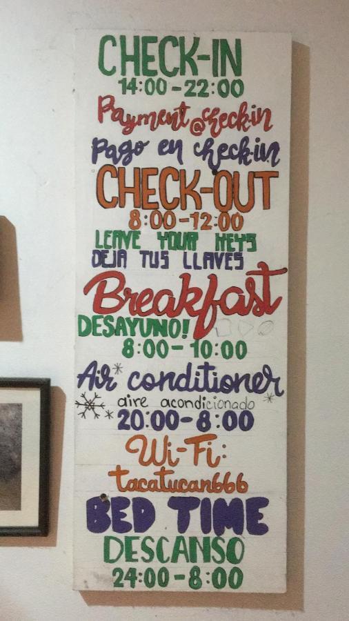 פלאייה בלאנקה Taca Tucan Hostel מראה חיצוני תמונה
